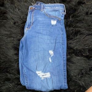 Blue Hollister jeans